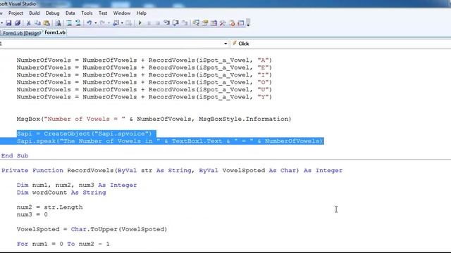 How to Create Vowels Counter in Visual Basic.Net with For Loop смотреть онлайн