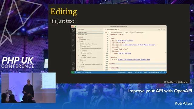 Improve your API and OpenAPI - Rob Allen - PHP UK 2022 смотреть онлайн