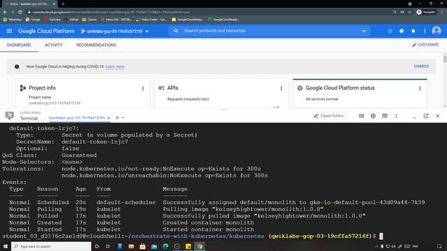 Orchestrating the Cloud with Kubernetes - Qwiklabs [GSP021] #gcloudfacilitator free swags смотреть онлайн