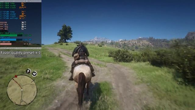 Acer Predator Helios 300 PH315-52: Red Dead Redemption II benchmark test (Intel i7-9750H + RTX 2060 смотреть онлайн