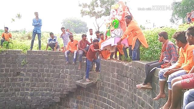 Babu Jagjivan ram Yout Ganesh nimajanam 2018 in Mannur Sc colony смотреть онлайн