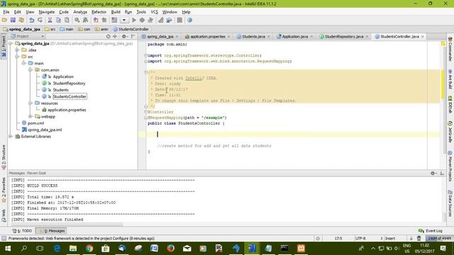 Spring Data JPA Using database MYSQL смотреть онлайн