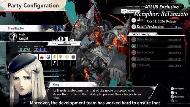 Metaphor： ReFantazio | Вторая демонстрация геймплея смотреть онлайн