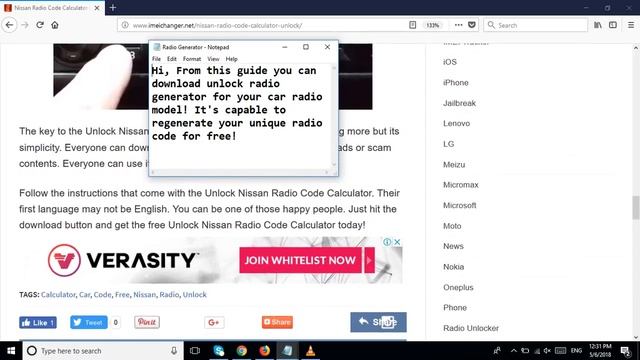 Nissan Radio Code Calculator Can Generate Unlock Codes For Car Devices смотреть онлайн