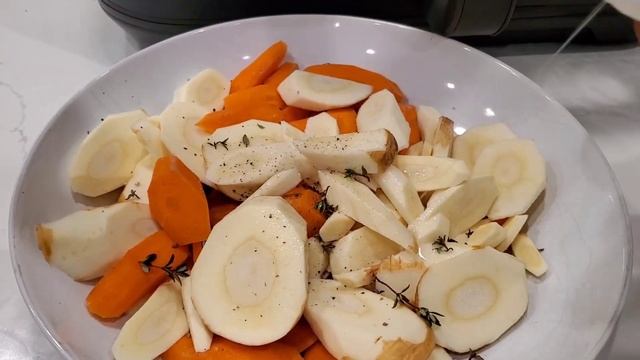 CruxGG 6 in 1 9qt Air Fryer with TriZone Technology review and demo смотреть онлайн