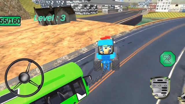 Chained Tractor Towing Rescue - Offroad Driver Vehicles Simulator Game - Android GamePlay смотреть онлайн