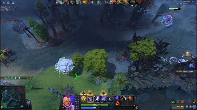 Попытал свое счастье на Anti-Mage))) Мы тащили как могли!! Смотреть до конца !!! смотреть онлайн