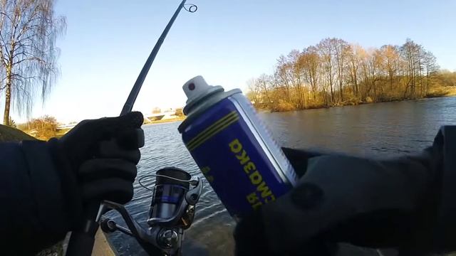 Зимний спиннинг. Обработка плетенки. Что делать, чтобы шнур не обмерзал смотреть онлайн