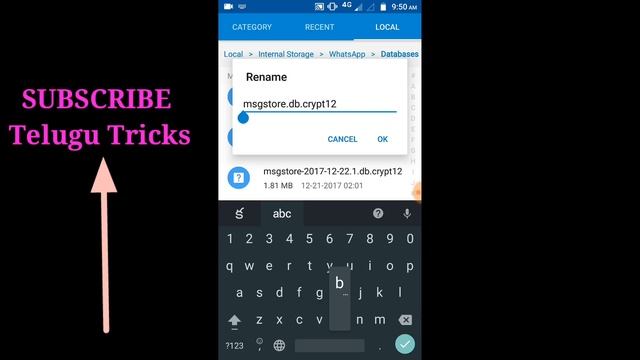 How to Recover Deleted WhatsApp Messages or chat | telugu tricks смотреть онлайн