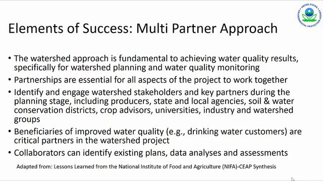 Larson Erika 11.17 Improving Water Quality through Voluntary Ag Partnerships and Watershed Plannin смотреть онлайн