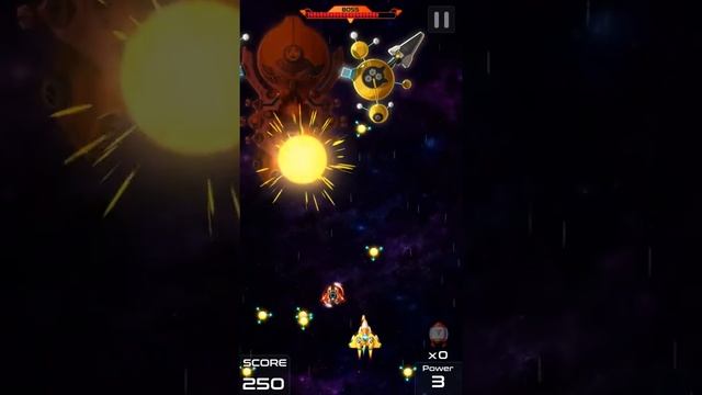 Boss Mission 5 Normal Mode | Galaxy Shooter: Space Attack смотреть онлайн