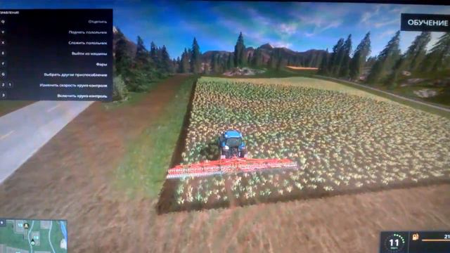 Farming Simulator 17. Учимся удобрять. #2 смотреть онлайн