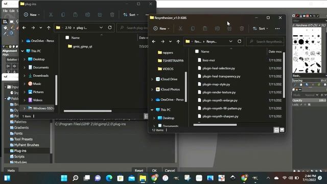 GIMP RESYNTHESIZER TUTORIAL смотреть онлайн