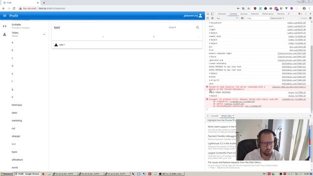 Migration Vuetify Quasar Framework Crud Datatable Schéma Préparation смотреть онлайн