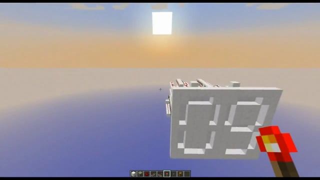 Minecraft[механизмы]-Цифровые часы смотреть онлайн