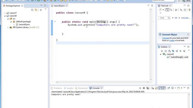 09 - Overview of the Eclipse IDE in Java Programming смотреть онлайн