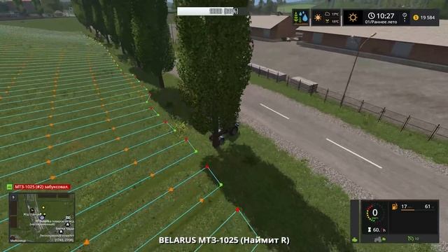Золотой Колос || #7 - Сенокос продолжается || Farming Simulator 17 смотреть онлайн