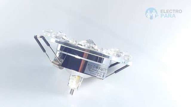 K225 CH Ambrella, обзор точечного светильника смотреть онлайн