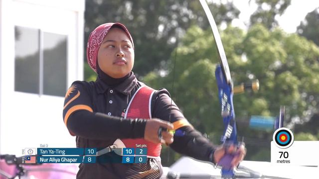 Tan Ya-Ting v Nur Aliya Ghapar – recurve women quarterfinal | Tokyo 2020 Olympic Test смотреть онлайн