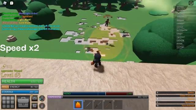 World Of Magic - ROBLOX How to beat the Minotaur Boss easily смотреть онлайн