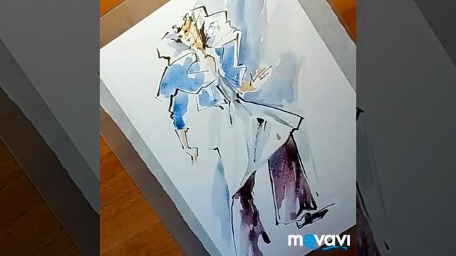 Из коллекции дизайнера на Fashionweek | From the designer's collection at Fashionweek #sketch смотреть онлайн
