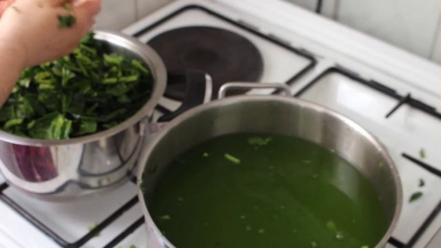 Türkische Börek mit frischem Spinat# Baklavalik yufkadan ispanakli börek смотреть онлайн