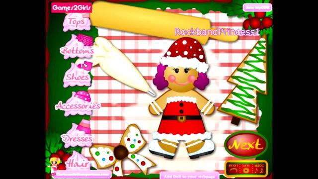 Christmas Games Online For Children To Play Ginger Bread Man Game - Create Your Own Ginger Bread Ma смотреть онлайн