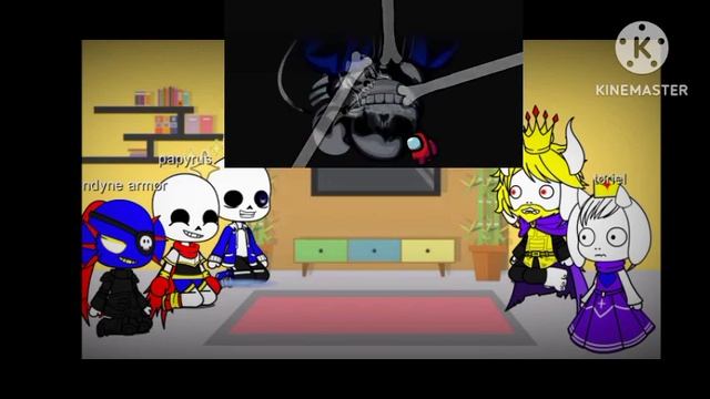 undertale react to Undertale vs sus memes смотреть онлайн