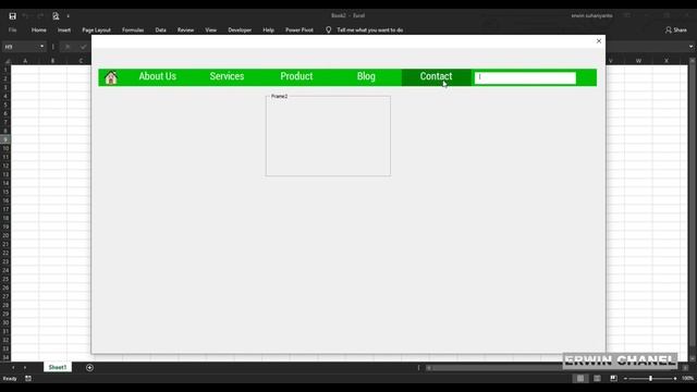 MEMBUAT MENU POP UP DI USERFORM VBA EXCEL | EXCEL & VBA TUTORIAL смотреть онлайн