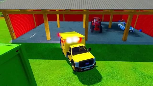 Transporting Valtra Vs Case Vs Claas Tractors With Volvo Trucks - Farming Simulator 22 смотреть онлайн