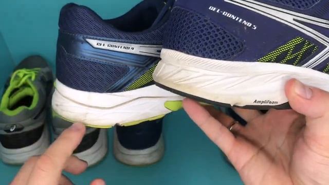 Отзыв про Asics Gel Contend 5 / Сравнение Asics Gel трех поколений