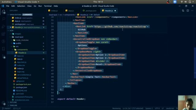 React JS Tutorial - Building a Quizzer Web Application from Scratch | Part 1 | ACM IIT(ISM) Dhanbad смотреть онлайн
