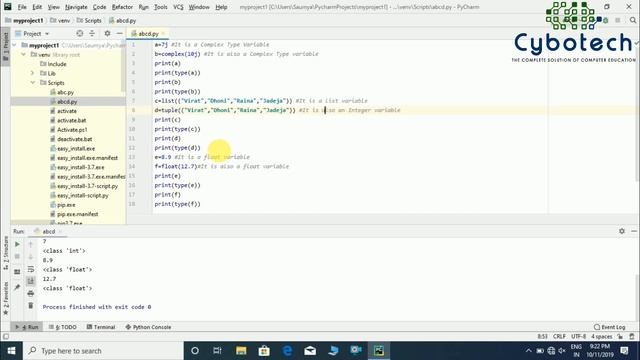 #4 Data Types In Python - Crash Course On Python - Learn Python In English - YouTube смотреть онлайн