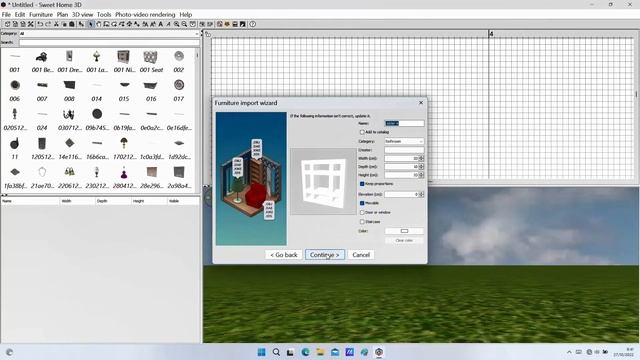 Sweet Home 3D Tutorial Cara Membuat Loster Minimalis (1) #sweethome3d смотреть онлайн