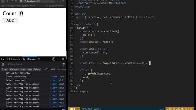 Vue 3 Composition API #5: Computed - Indonesian смотреть онлайн