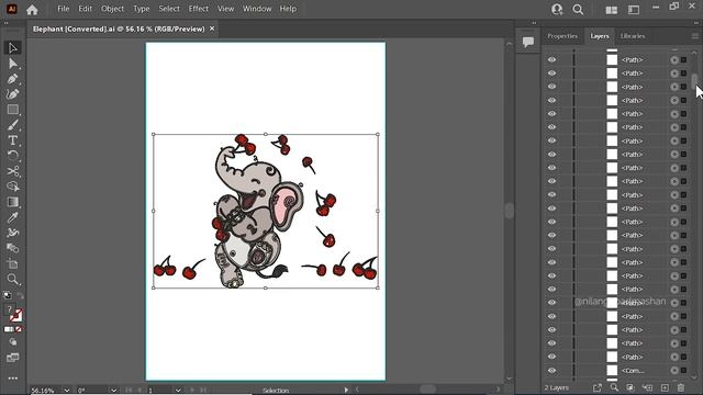 Photoshop 2022's New Feature "Improved Interoperability with Illustrator" смотреть онлайн