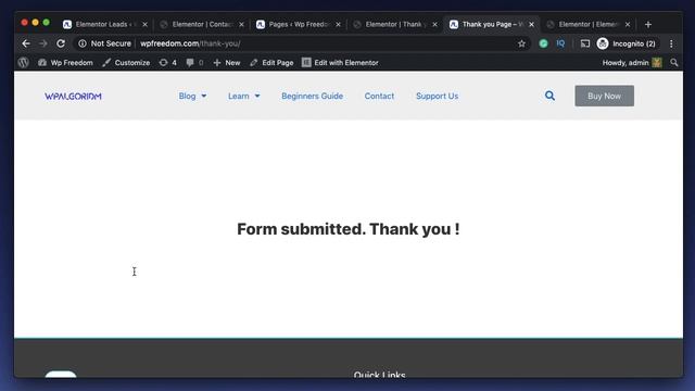 Save Elementor form data submissions to WordPress database - 2 free plugins смотреть онлайн