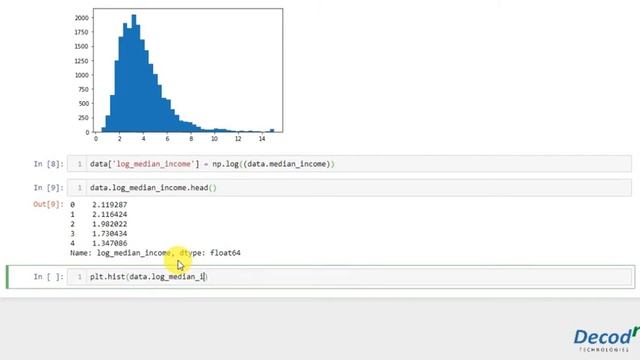 What is Log Transformation in Feature Engingeering & Implementation | Decodr Technologies смотреть онлайн