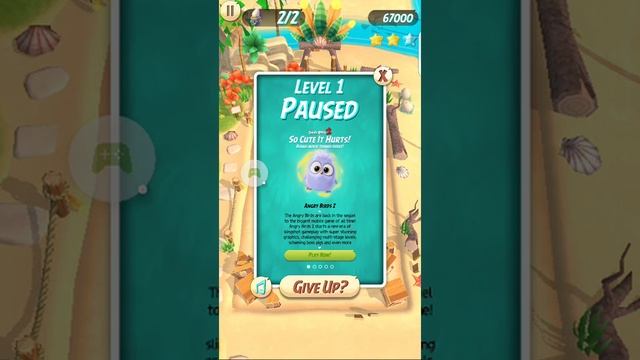 Angry birds action : bug on level 1 смотреть онлайн