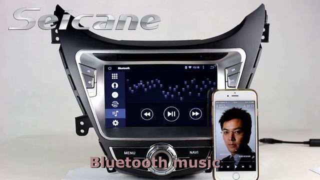 OEM 2012 2013 2014 Hyundai Elantra dvd player gps navigation with TV support mirror link airplay смотреть онлайн
