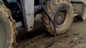 Испытание от подписчика, самодельный эжектор на мтз.