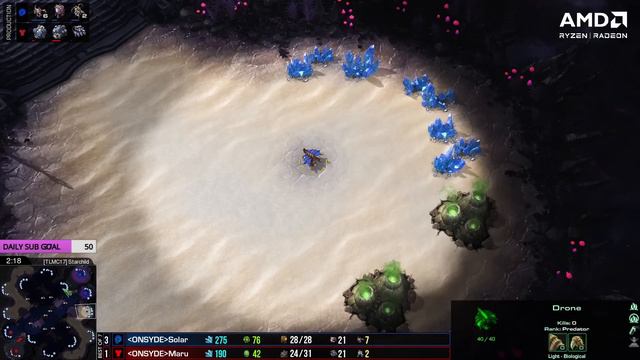Solar vs Maru: GRAND FINALS! | Olimoleague Finale (Bo7 TvZ) - StarCraft 2 смотреть онлайн