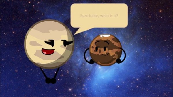 [Special Video] Object Cosmos Mars gives bouquet of Roses to Venus