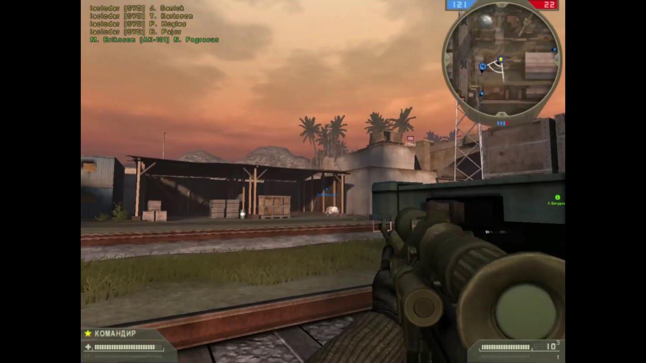 Играем против Америки Battlefield 2 Iran Conflict карта 27 смотреть онлайн