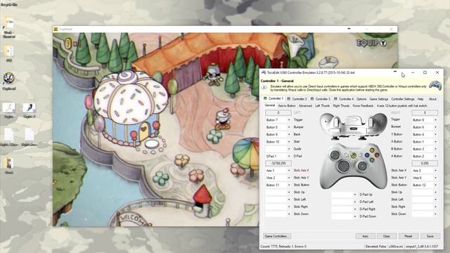 Run Cuphead with x360ce (Temporary fix) смотреть онлайн