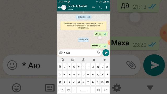 как сделать баг в ватсап 😀