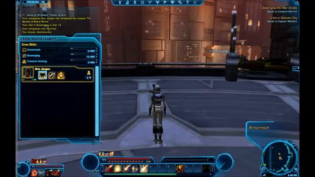 Работа с профессиями в SWTOR. Часть 2.