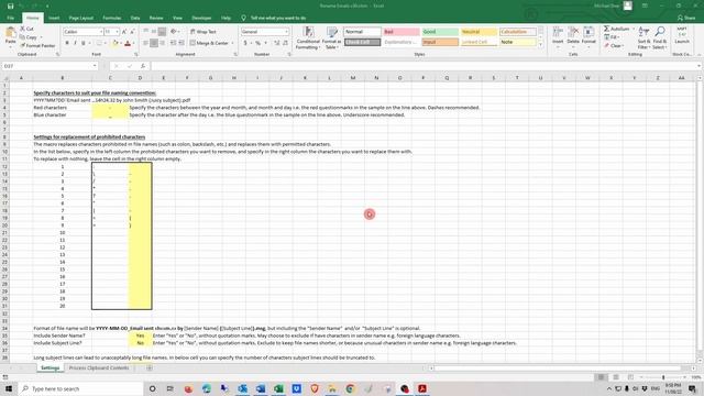 Excel Spreadsheet instantly renames .MSG files (Outlook emails) by date, time, sender, subject смотреть онлайн
