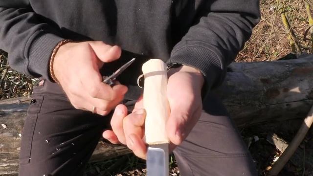 Всадной монтаж рукояти ножа без клея смотреть онлайн