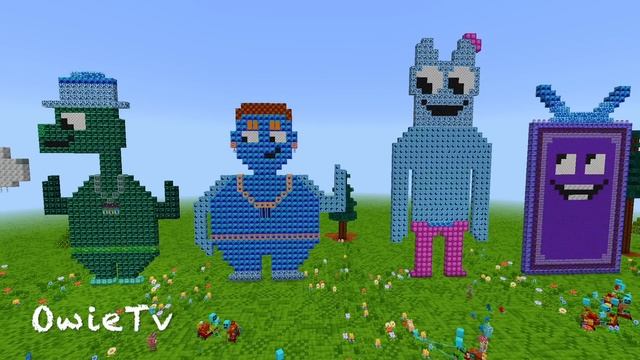 Counting by 65s Song Numberblocks Minecraft | Skip Counting by 65s | Learn To Count | Math for Kids смотреть онлайн